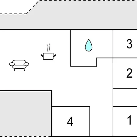Σπίτι διακοπών Cozy In With Kitchen